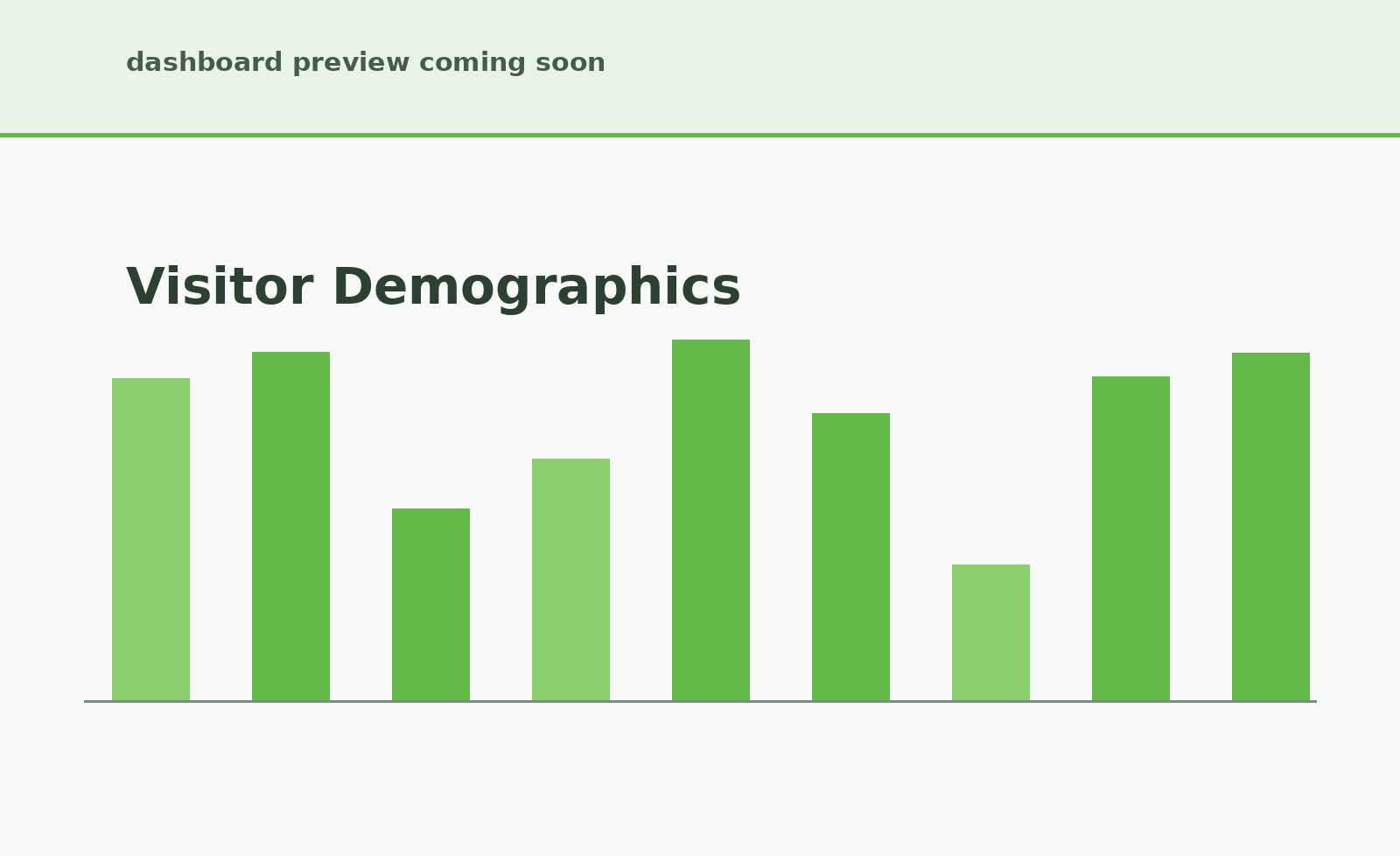 Visitor demographics in CityEvents