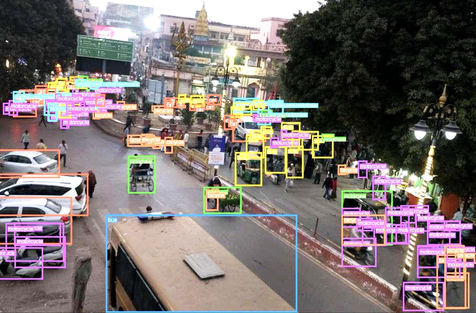 Multi-object tracking in CitySensor